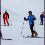 Meine ersten Versuche beim Telemark Skifahren
